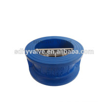 PN10/pn16 cast iron water media double disc. check valve
